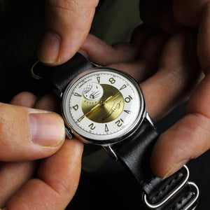 Vintage watch, Soviet watch, " SPUTNIK watch '', Mens watch, USSR watch, gift for him, russian watch, mechanical watch, white watch
