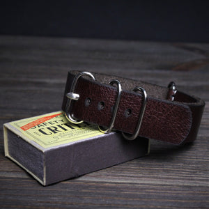 Leather Strap 18 mm, watches strap, vintage style strap, leather strap, watch band, Brown strap