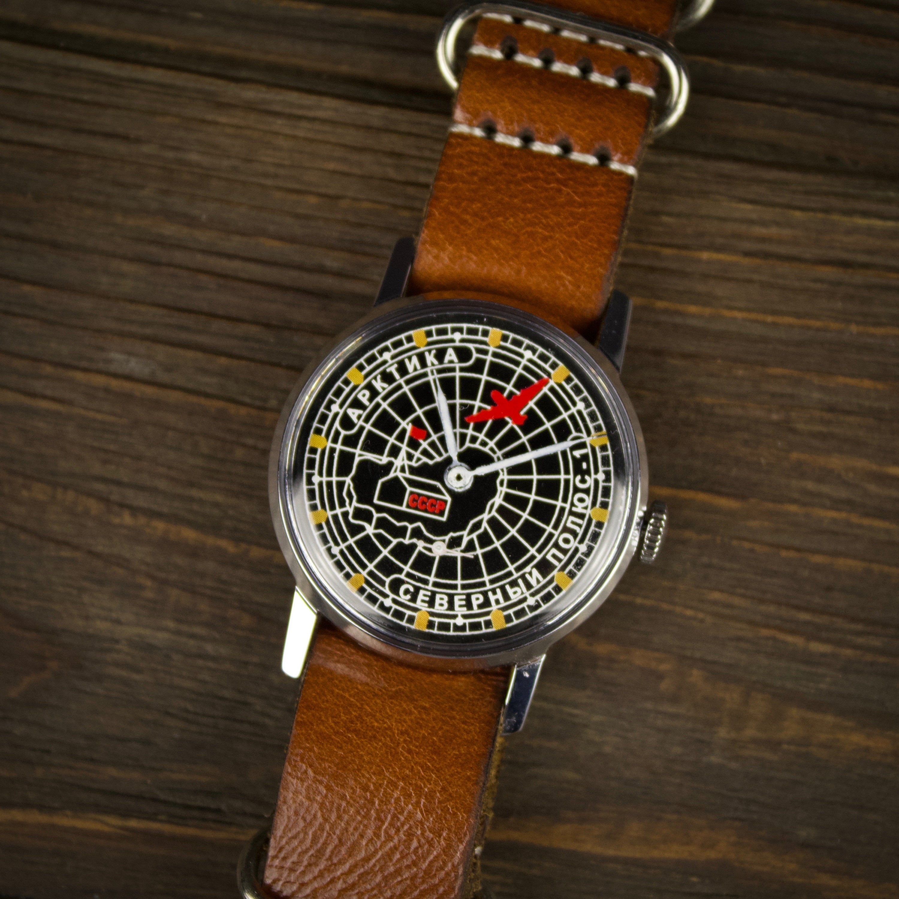 Vintage Watch VYMPEL Watch Ultra Rare Watch Wrist Watches -  Norway
