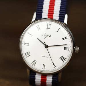 Vintage soviet watch LUCH. Gift watch, watches for men, mechanical watch, gift fir him, men watch, vintage watch, Nylon strap