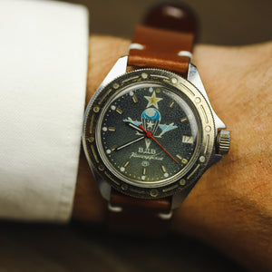 Army watch, Waterproof vintage watch Vostok, Komandirskie watch, Mens watch, Black watch, Watches for men, Gifts for men, Soviet watch