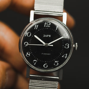 Ultra rare men's vintage soviet wrist watch Zaria