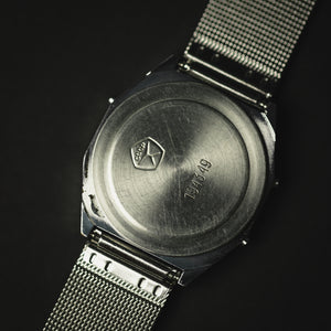 Vintage digital watch ELECTRONIKA 52B, LCD wristwatch, soviet quartz watch, sports gifts, USSR watch, electronic wristwatch, soviet watches